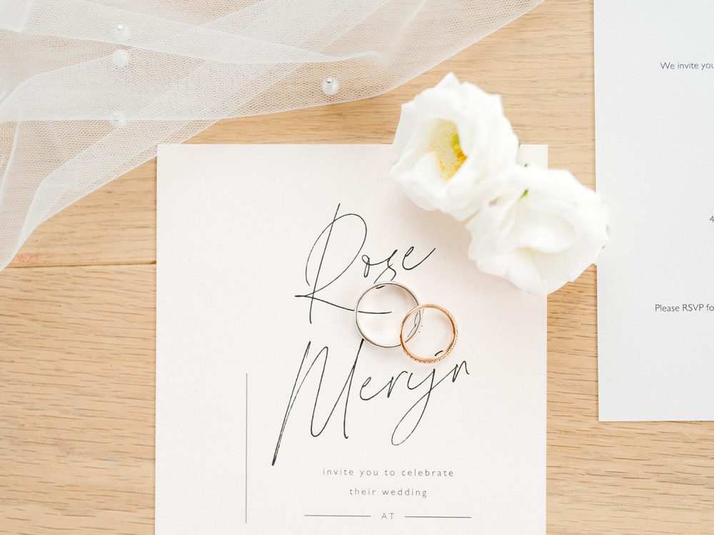 Wedding stationery